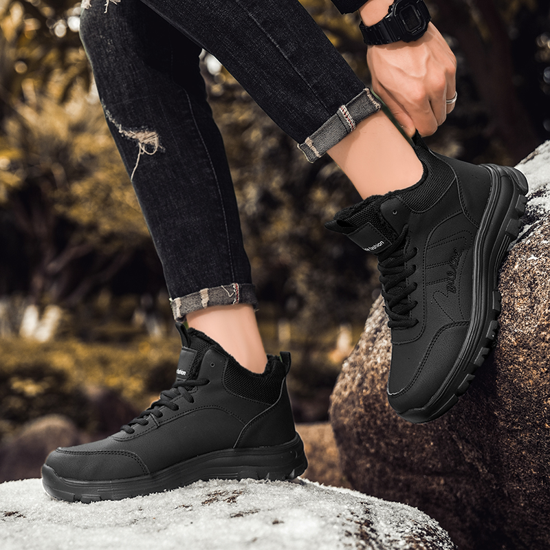 Brand Men's Boots Warm Plush S - Waterproof Winter Boot avis et prix