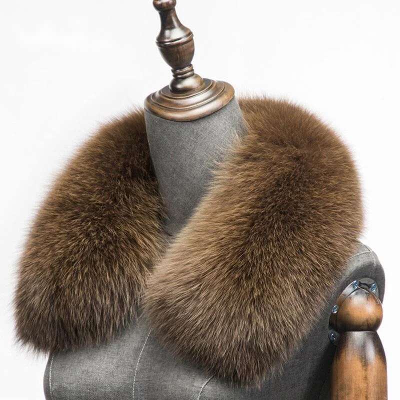 Winter Natural Fox Fur Scarf S - Shawl Wrap Winter avis et prix