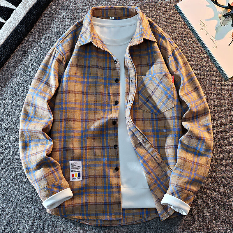 2025 New Arrival Mens Plaid Sh - Flannel Shirt Lined avis et prix