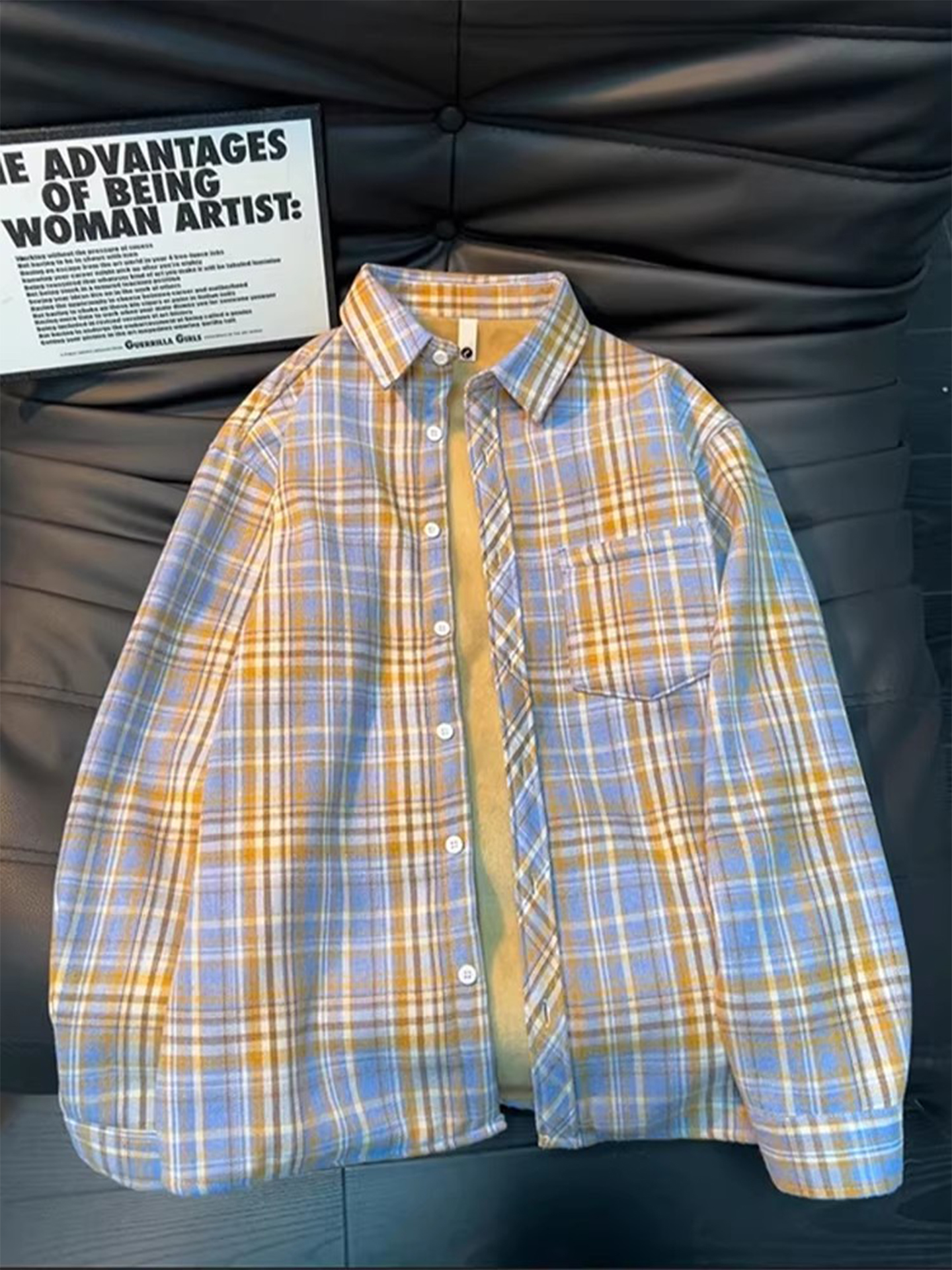 Men's Vintage Plaid Flannel Sh - Flannel Shirt Lined avis et prix