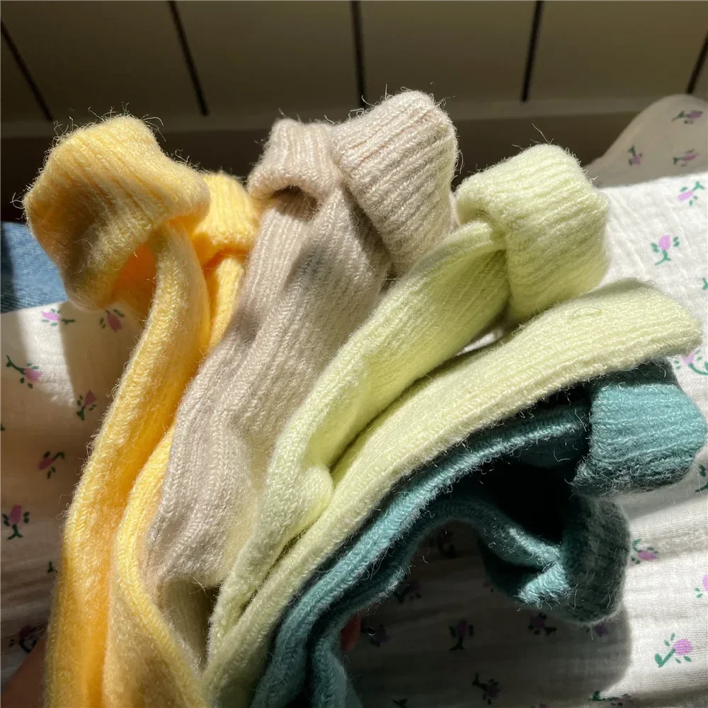 Solid Color Women Winter Thick - Thermal Sock Wool avis et prix