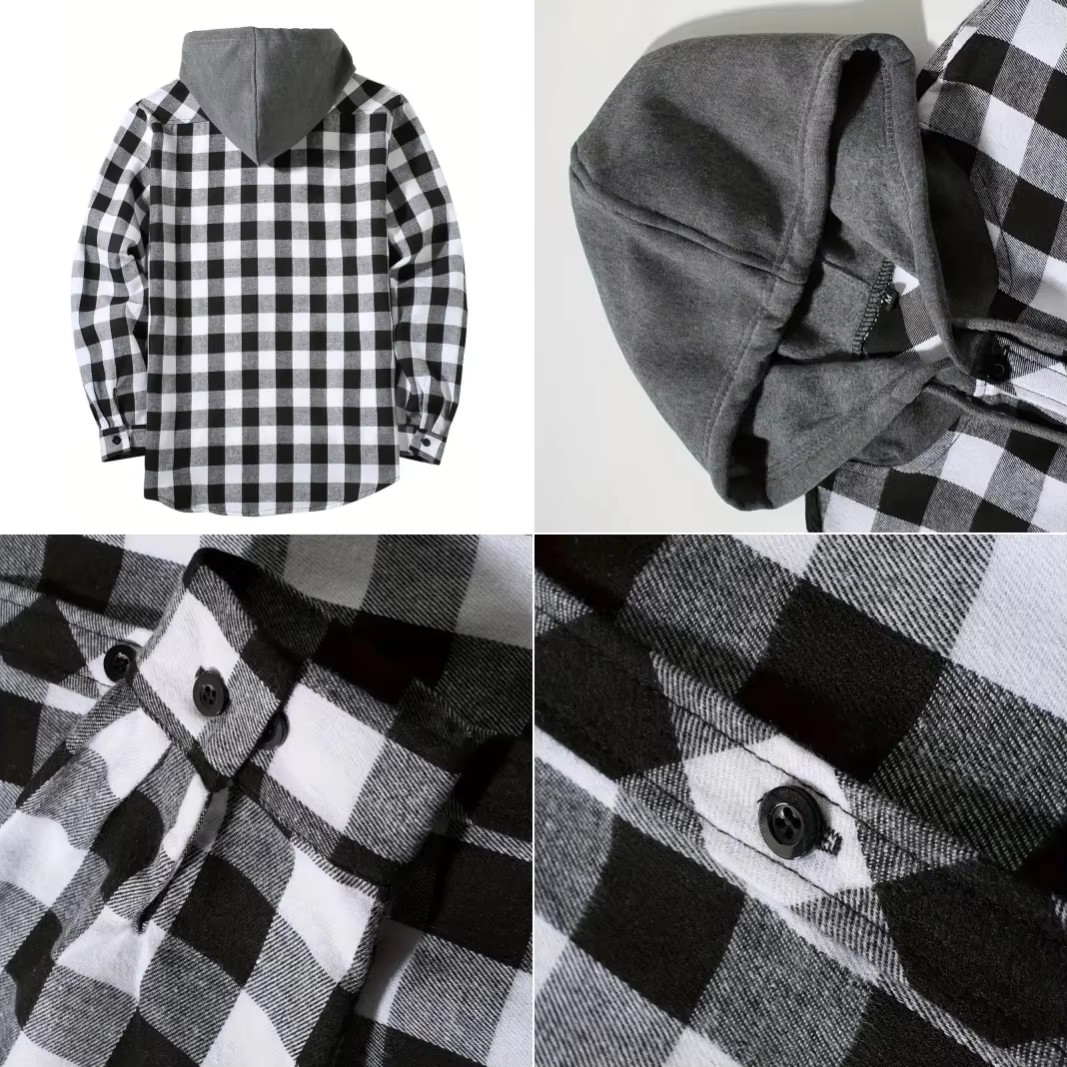 Men's Business Spring And Autu - Flannel Shirt Lined avis et prix