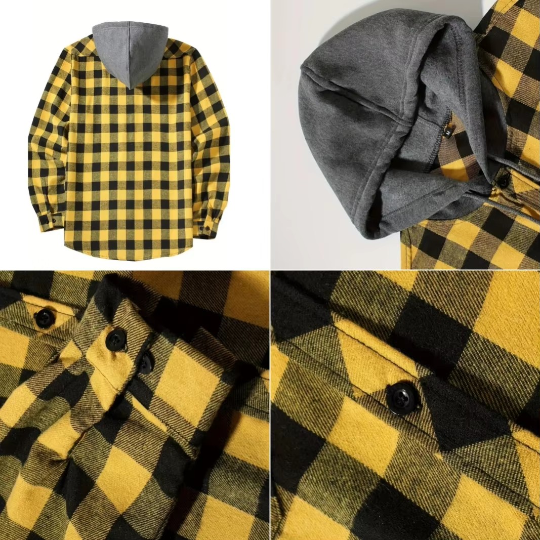 Men's Business Spring And Autu - Flannel Shirt Lined avis et prix