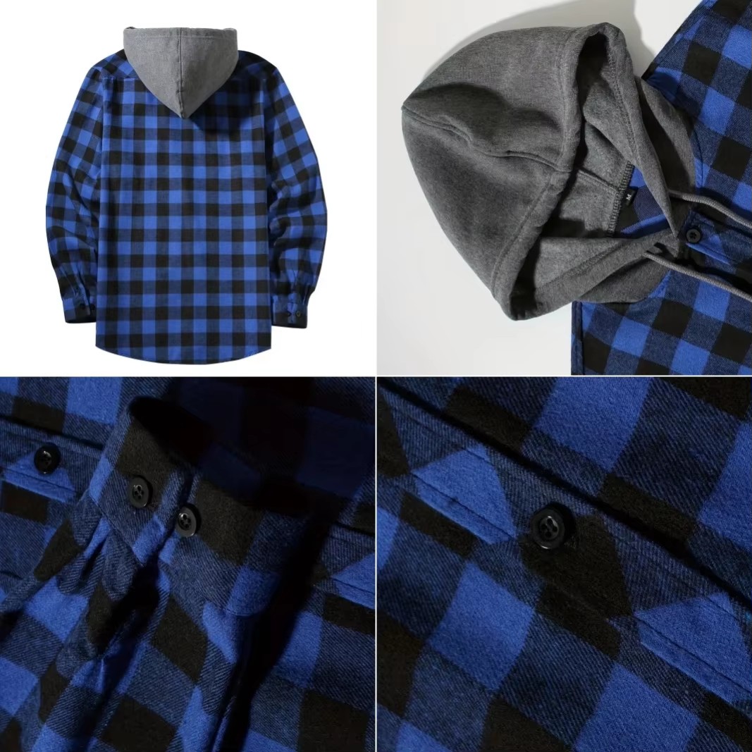 Men's Business Spring And Autu - Flannel Shirt Lined avis et prix