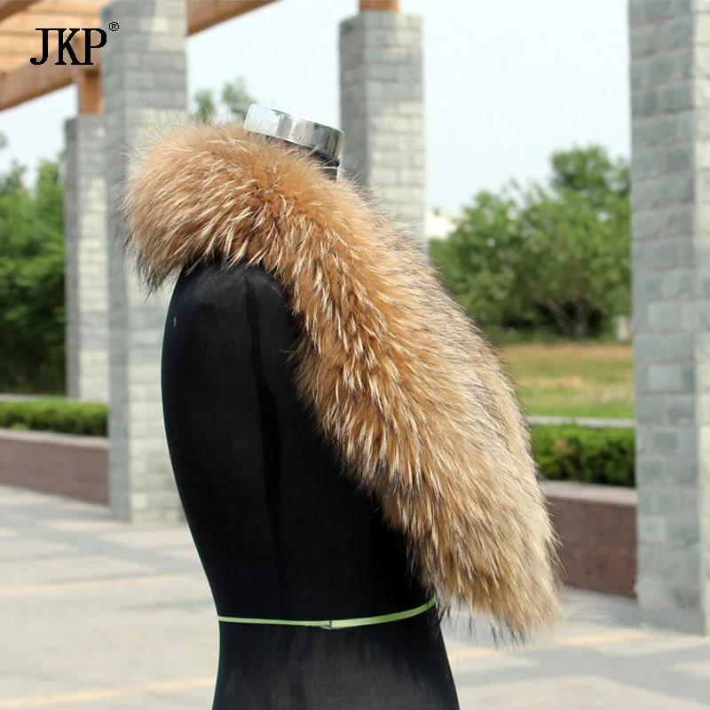 Natural Fur Collar Real raccoo - Shawl Wrap Winter avis et prix