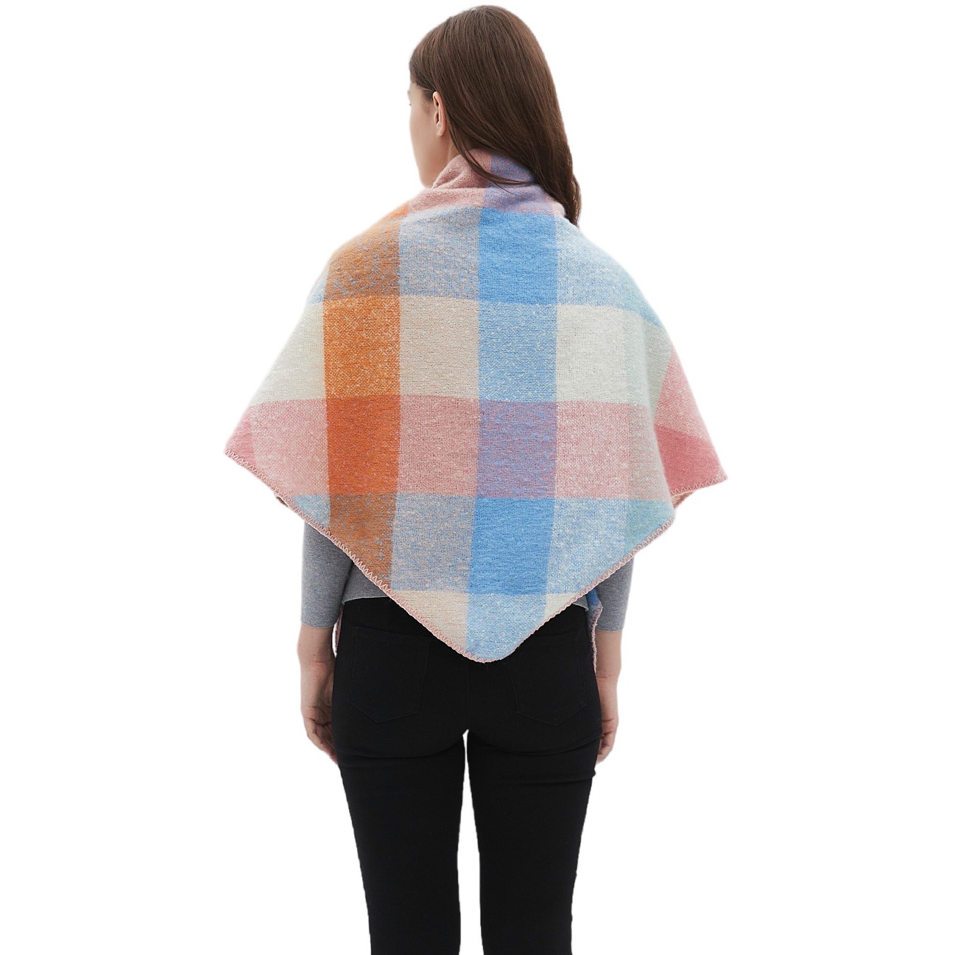 Women's Plaid Scarf Shawl  Sho - Shawl Wrap Winter avis et prix