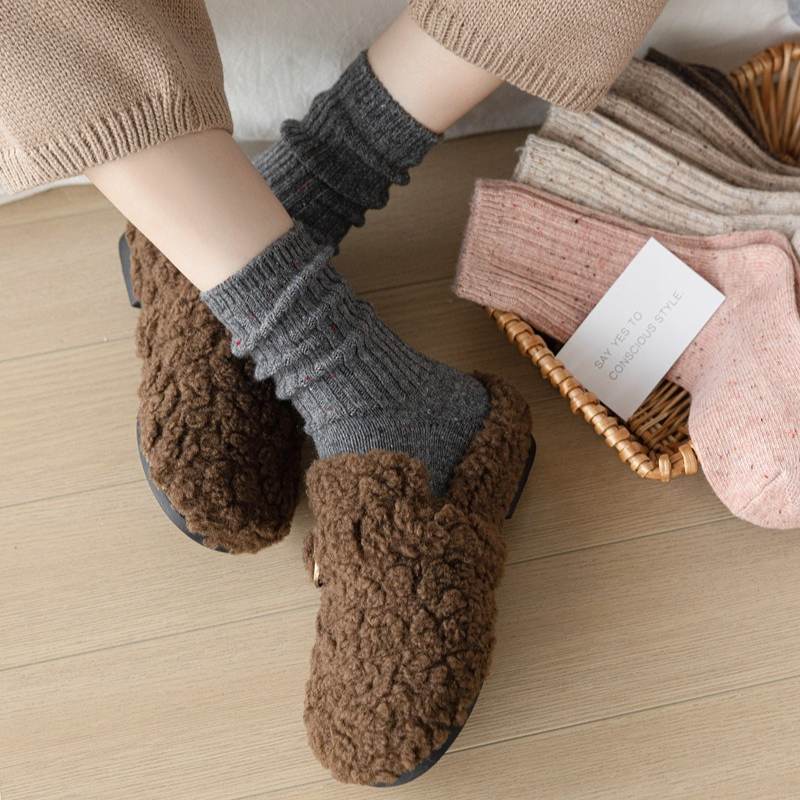Wool Cashmere Women Socks Autu - Thermal Sock Wool avis et prix