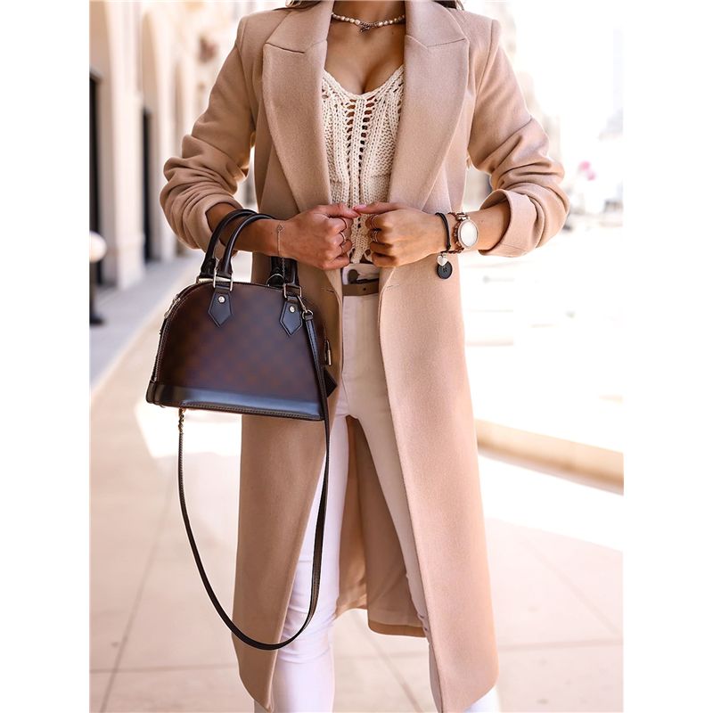 A24F-Women Long Wool Coats For - Wool Coat Peacoat avis et prix