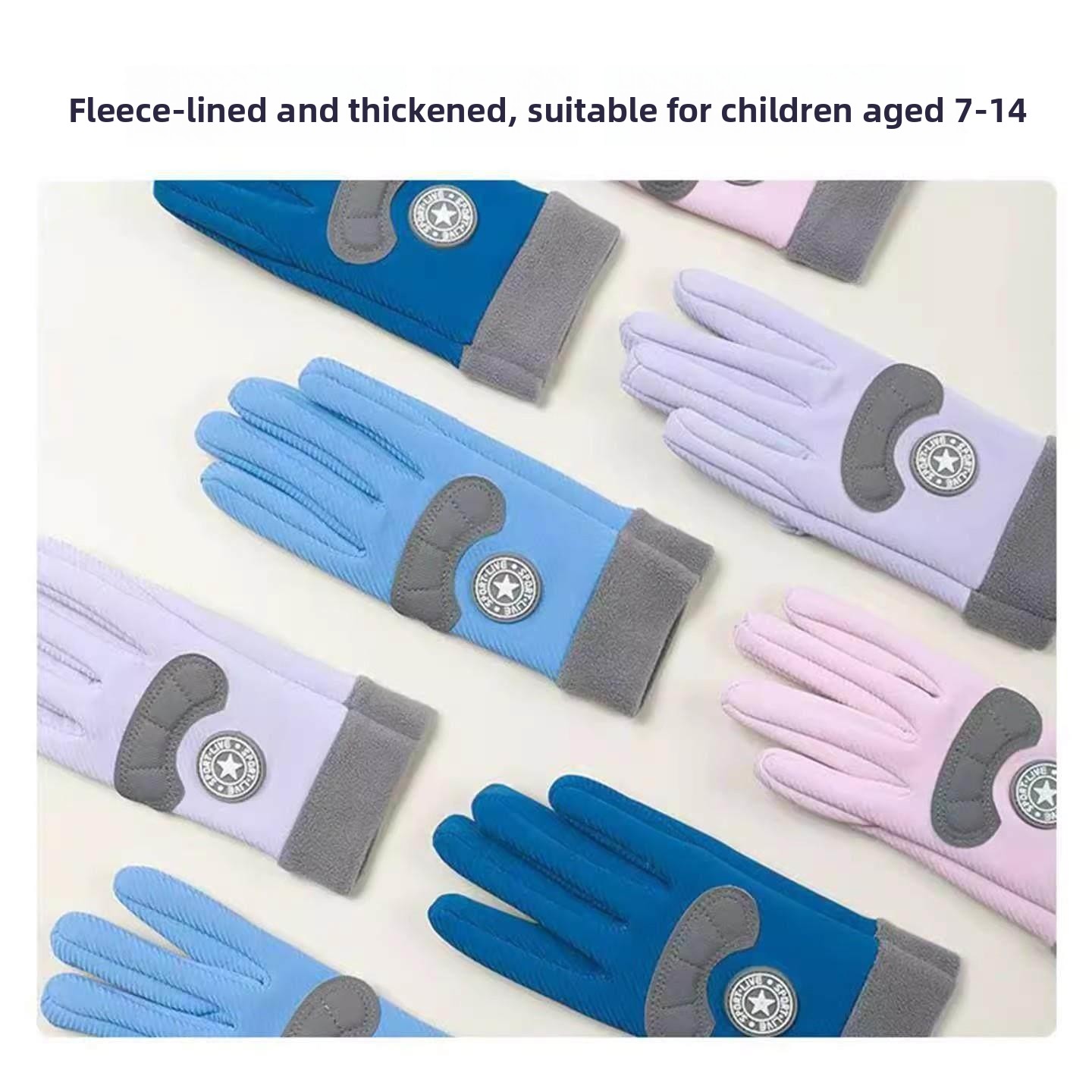 Children's Ski Gloves Winter W - Snow Glove Insulated avis et prix