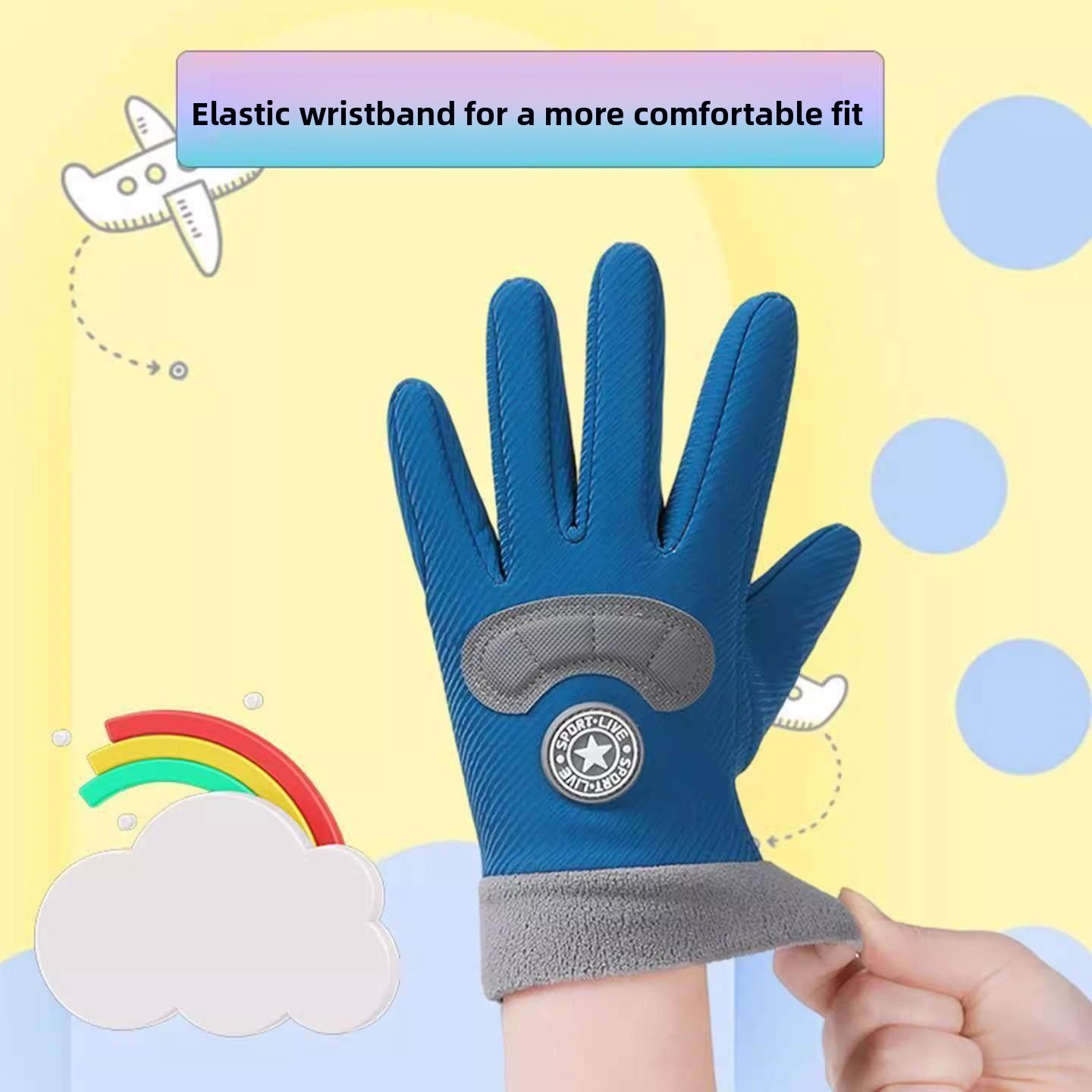 Children's Ski Gloves Winter W - Snow Glove Insulated avis et prix