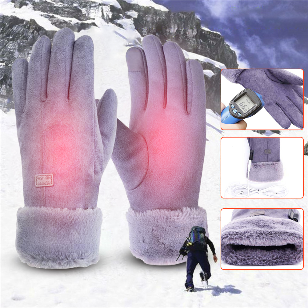 Electric Warm Gloves 3 Gear Ad - Touch Screen Gloves avis et prix