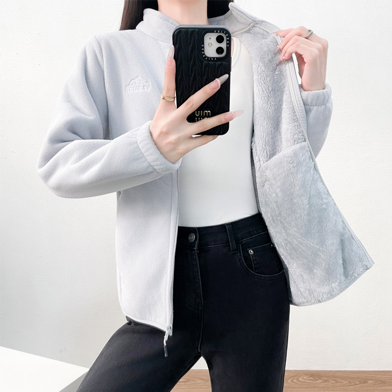 Fleece Sweatshirt No Hat Women - Sherpa Hoodie Fleece avis et prix