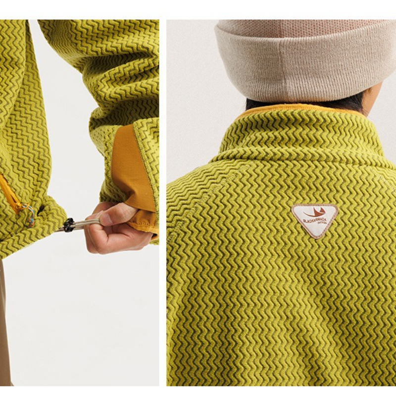 Stay Cozy Outdoors: Unisex Qui - Sherpa Hoodie Fleece avis et prix