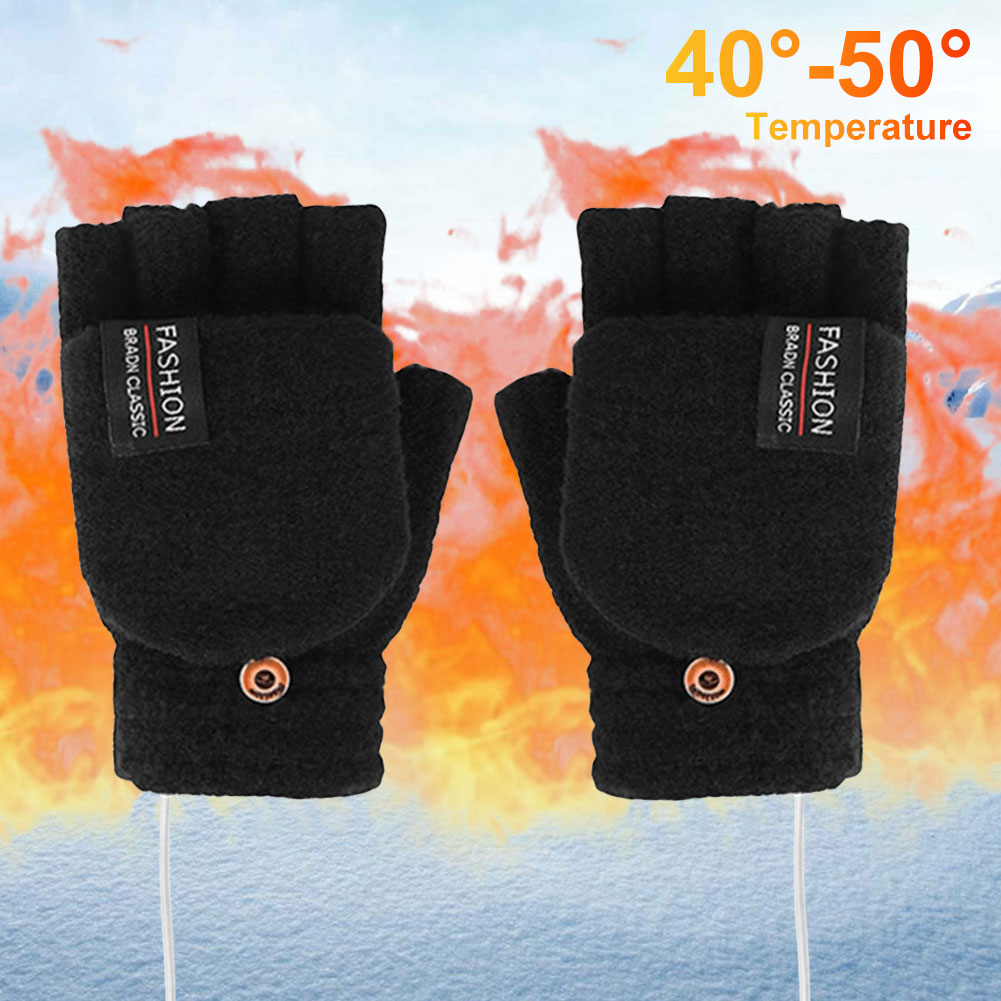 USB Electric Heated Gloves Adj - Touch Screen Gloves avis et prix