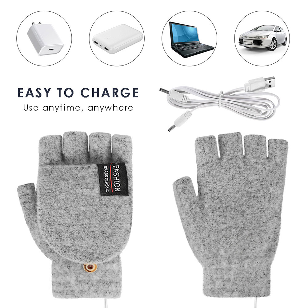 USB Electric Heated Gloves Adj - Touch Screen Gloves avis et prix