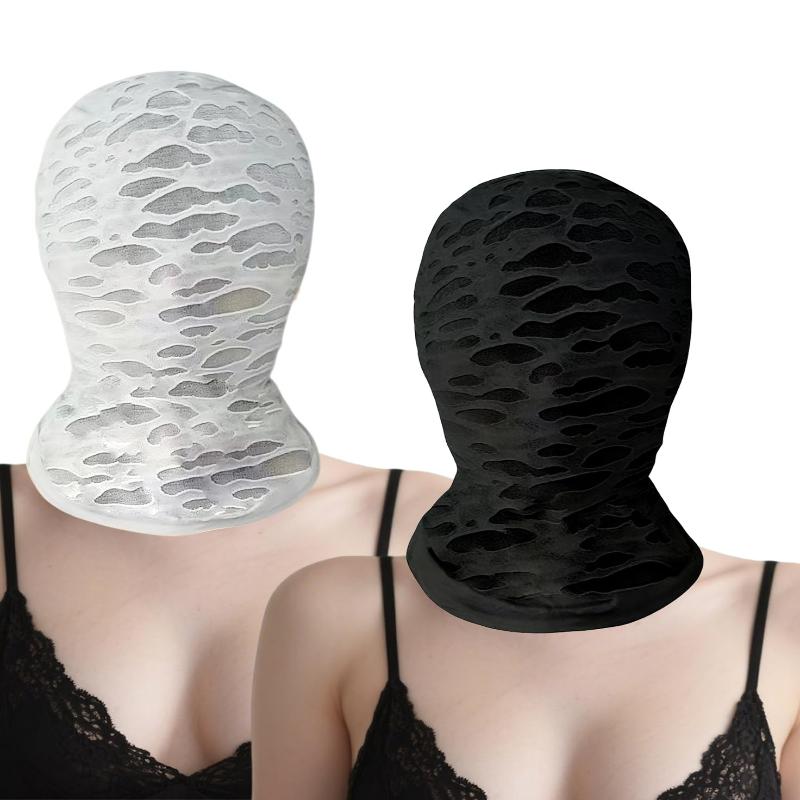 New Punk Distressed Ripped Fac - Balaclava Ski Mask avis et prix
