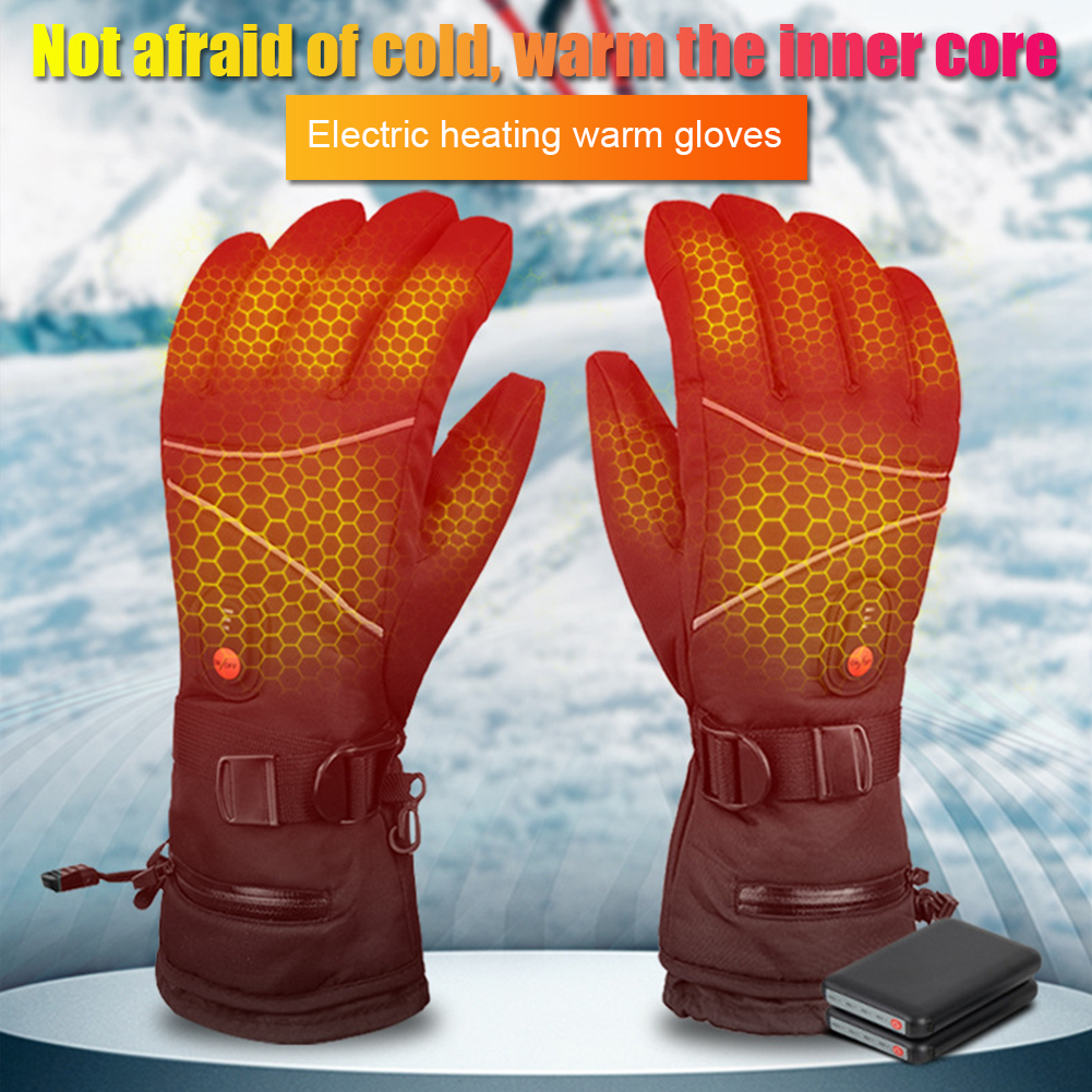 1 Pair Electric Heating Gloves - Touch Screen Gloves avis et prix