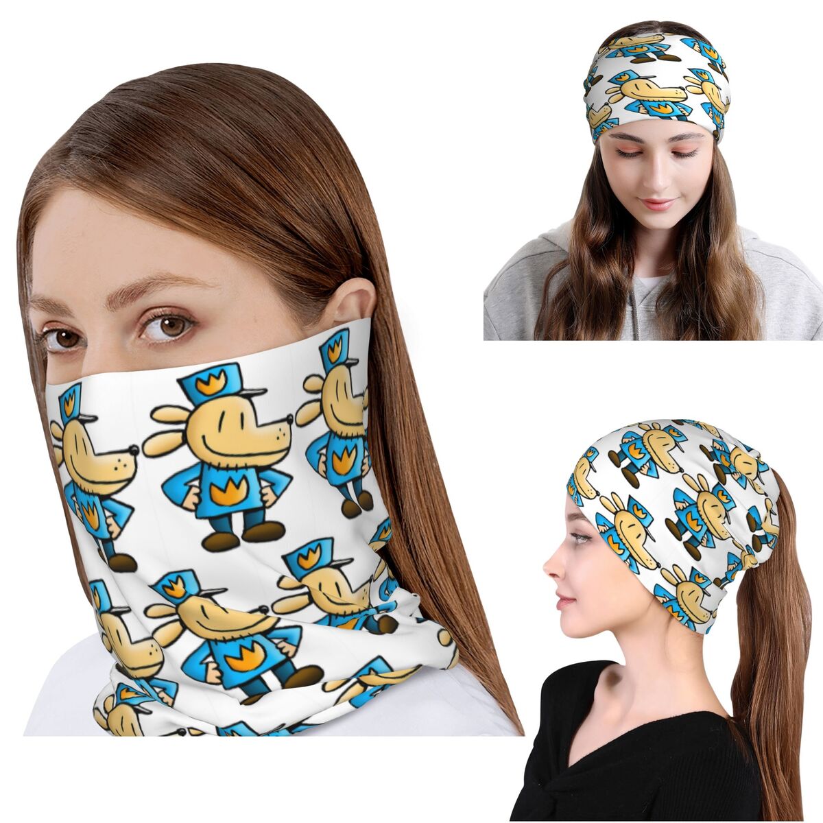 Dog Man Comedic Graphic Novel  - Knit Beanie Hat Warm avis et prix