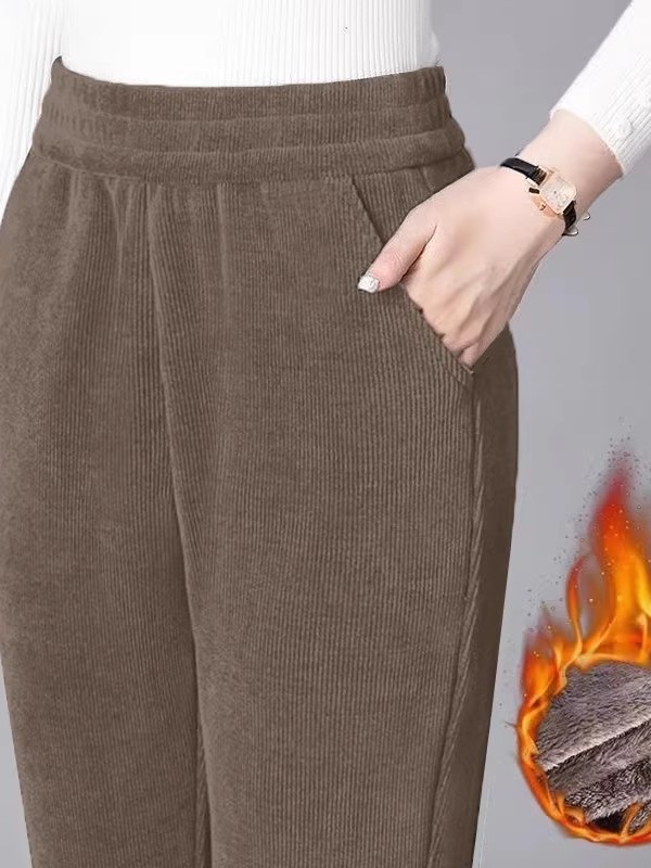 Thickened Straight Leg Pants W - Corduroy Pant Warm avis et prix