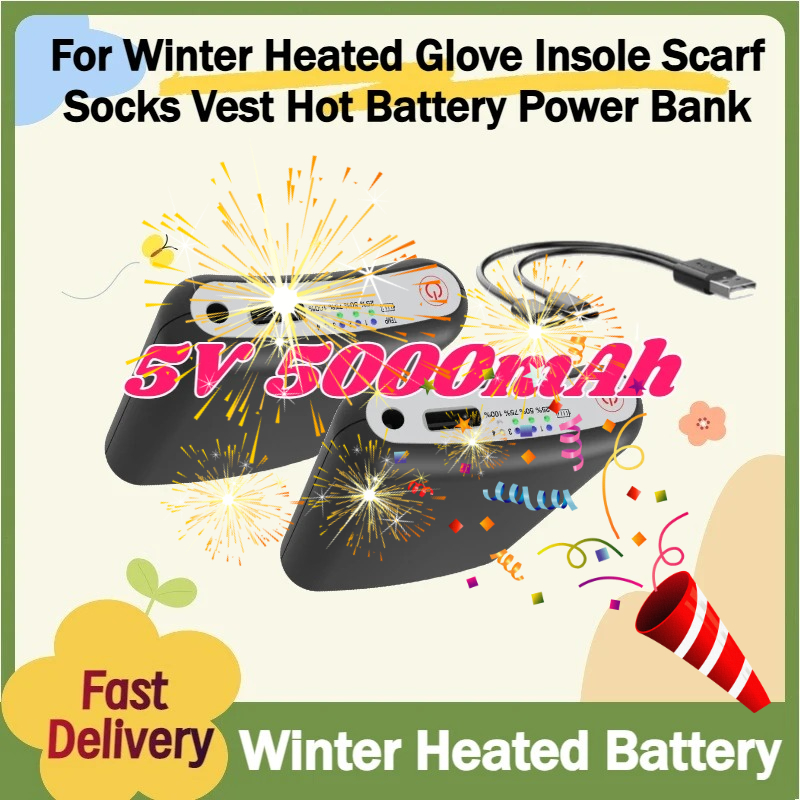 For Winter Heated Glove Insole - Heated Vest Battery avis et prix