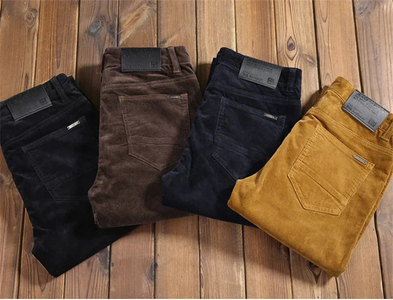 2023 Autumn Winter Men's Casua - Corduroy Pant Warm avis et prix