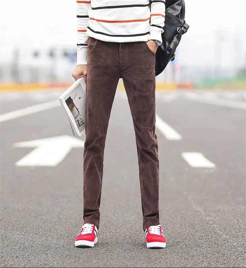 2023 Autumn Winter Men's Casua - Corduroy Pant Warm avis et prix
