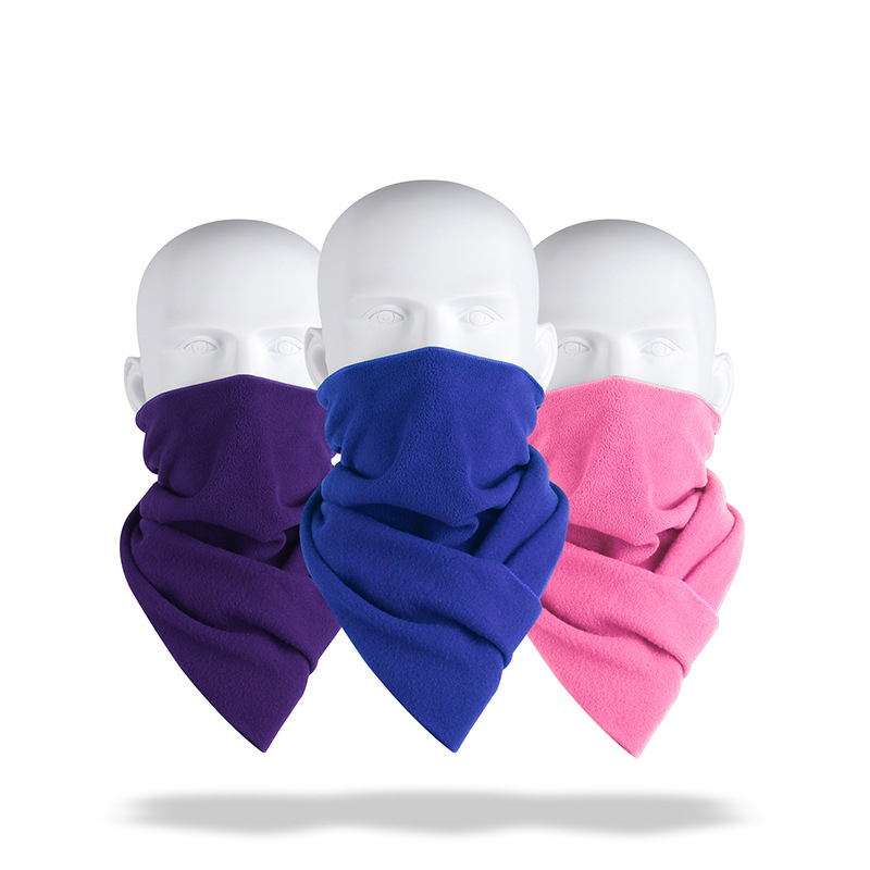 Autumn Winter Scarves for Men  - Neck Gaiter Fleece avis et prix