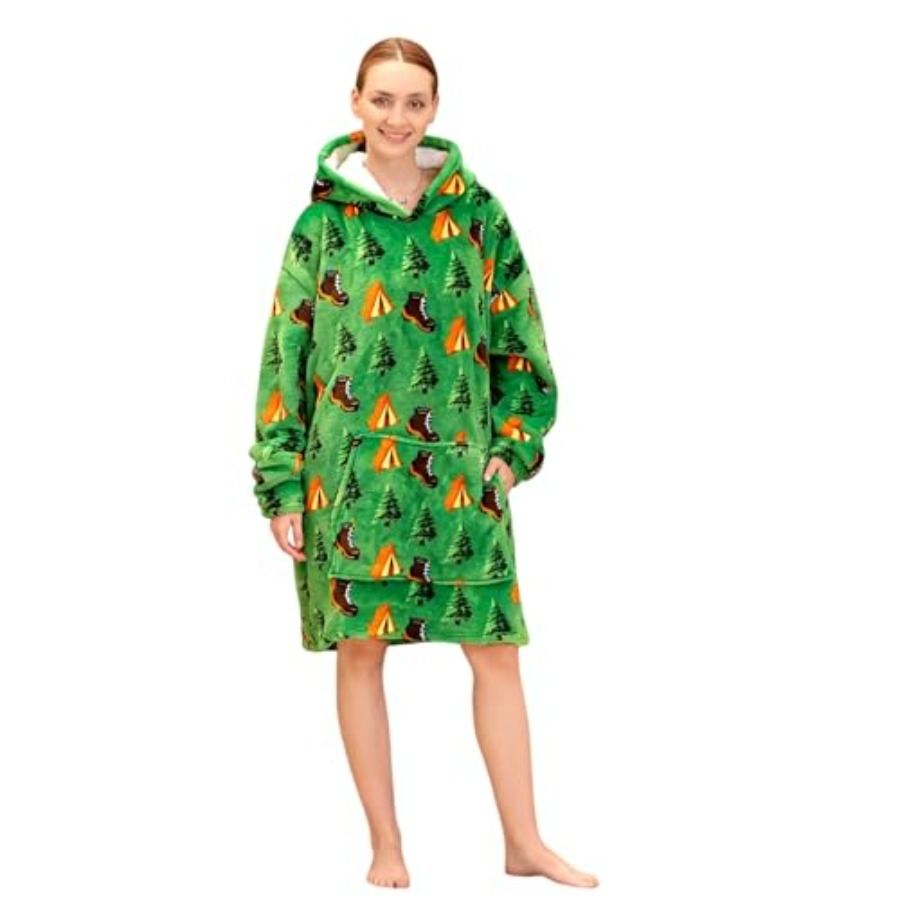 Wearable Blanket Hoodie for Ad - Sherpa Hoodie Fleece avis et prix