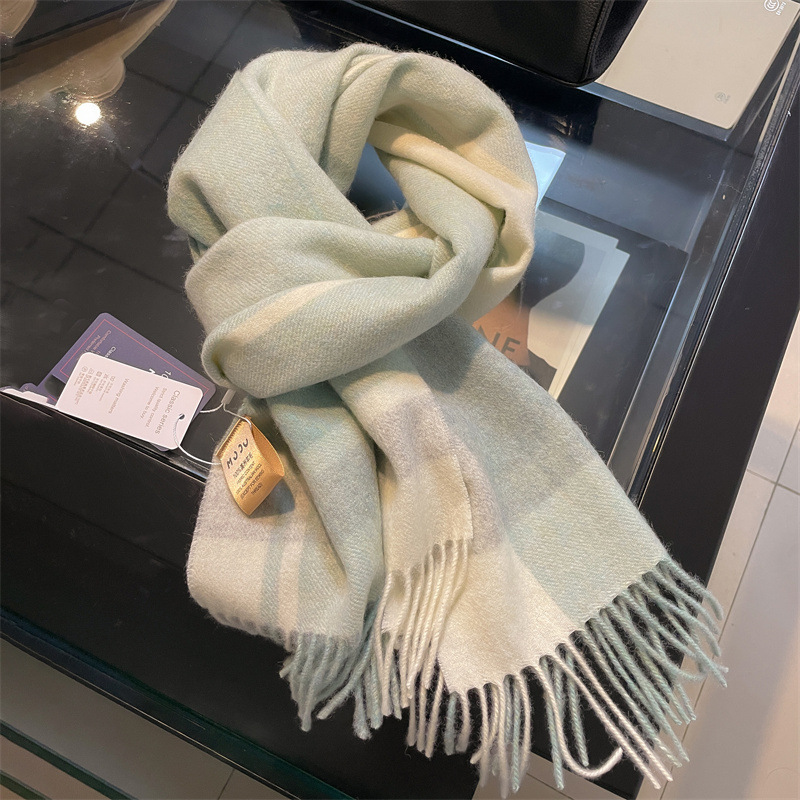 High Quality Pure 100% Wool Me - Wool Scarf Men avis et prix