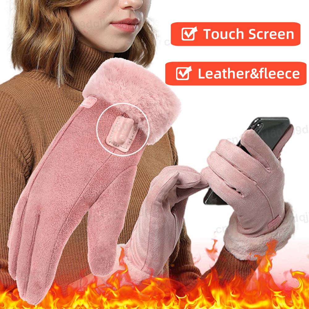 USB Electric Heated Gloves Out - Touch Screen Gloves avis et prix