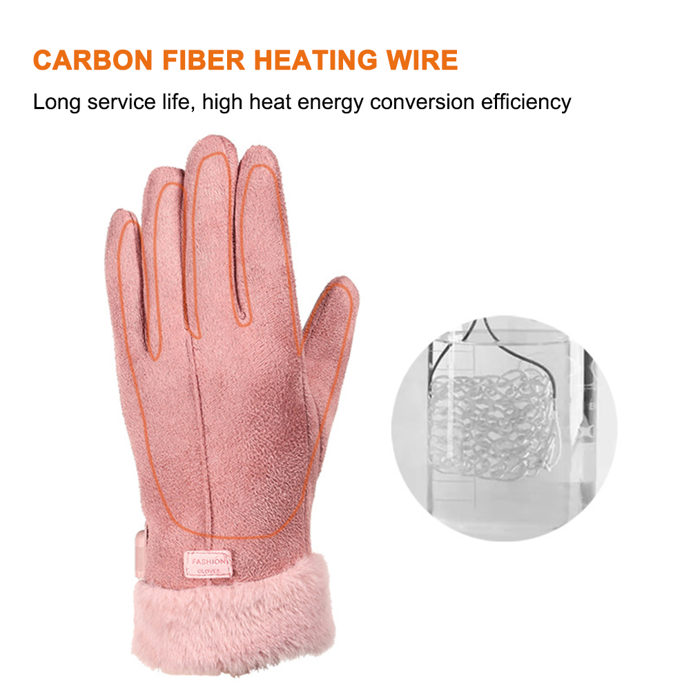 USB Electric Heated Gloves Out - Touch Screen Gloves avis et prix