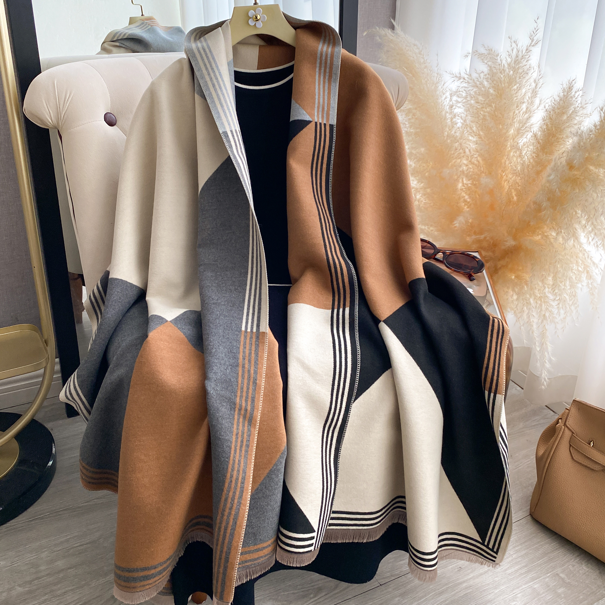 2025 Luxury Winter Cashmere Sc - Cashmere Pashmina Wrap avis et prix