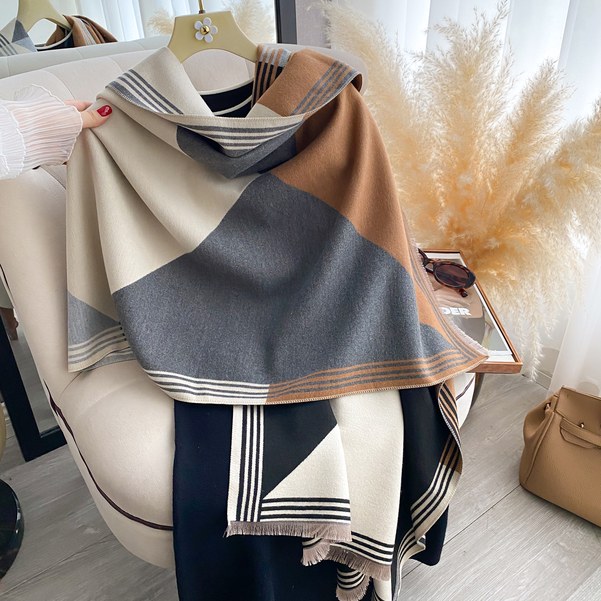 2025 Luxury Winter Cashmere Sc - Cashmere Pashmina Wrap avis et prix