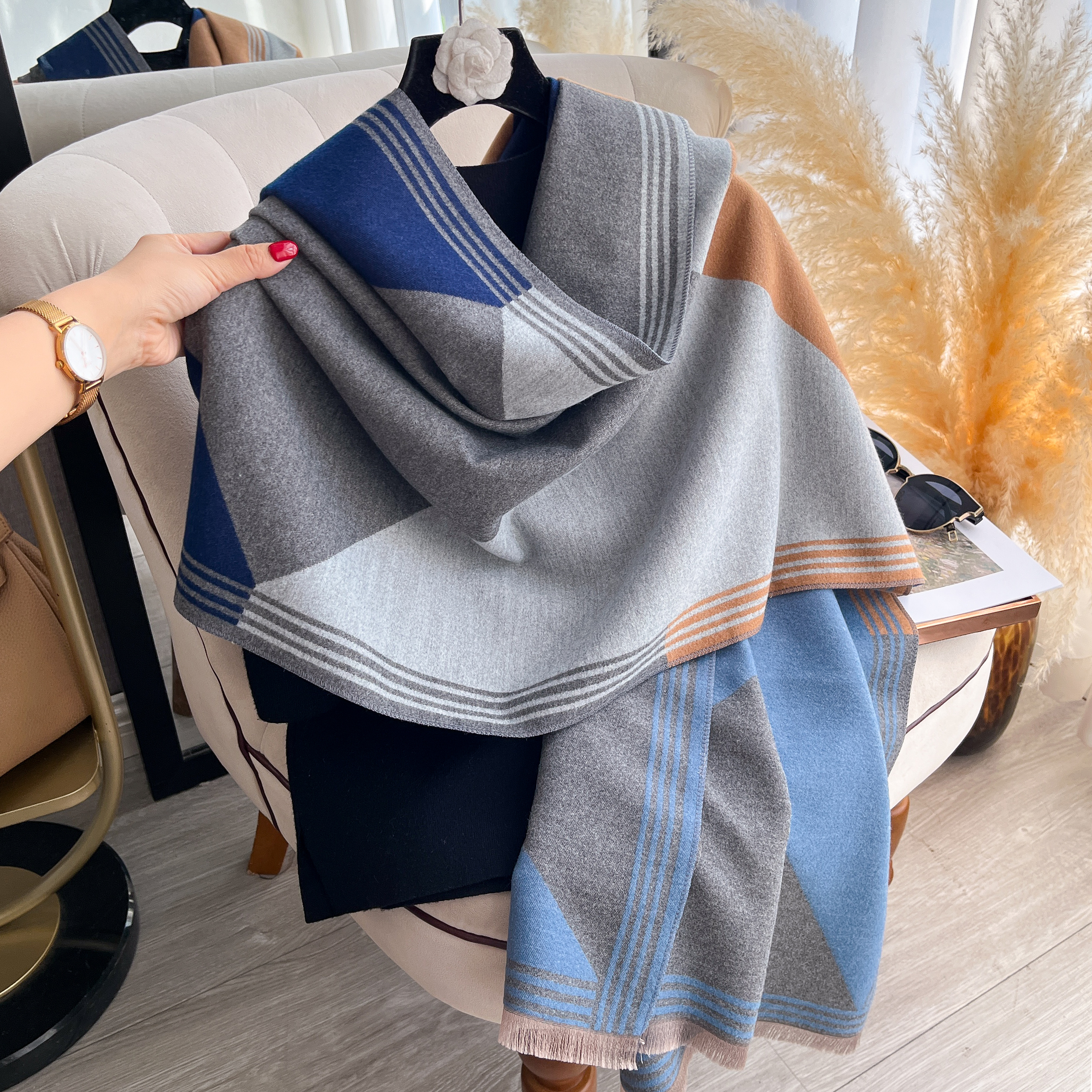 2025 Luxury Winter Cashmere Sc - Cashmere Pashmina Wrap avis et prix