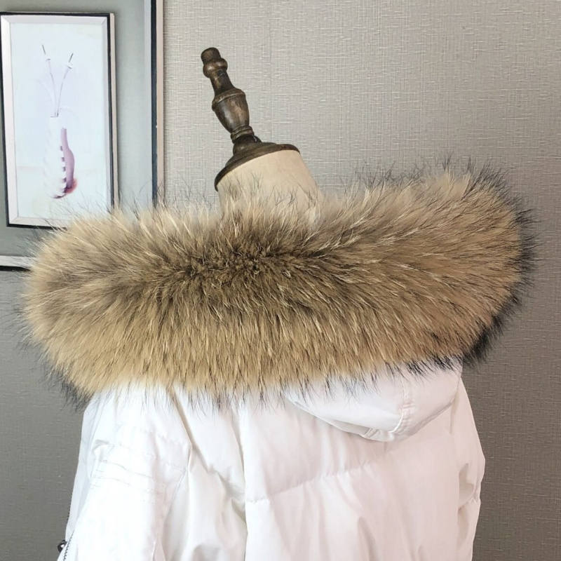 Real Fur Collar for Coat Parka - Shawl Wrap Winter avis et prix