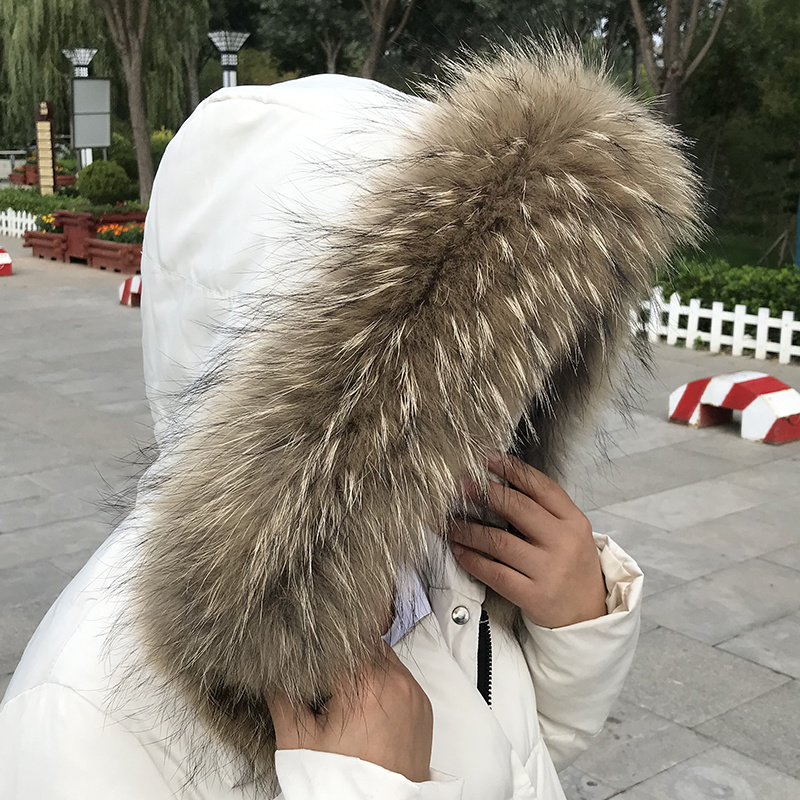 Real Fur Collar for Coat Parka - Shawl Wrap Winter avis et prix