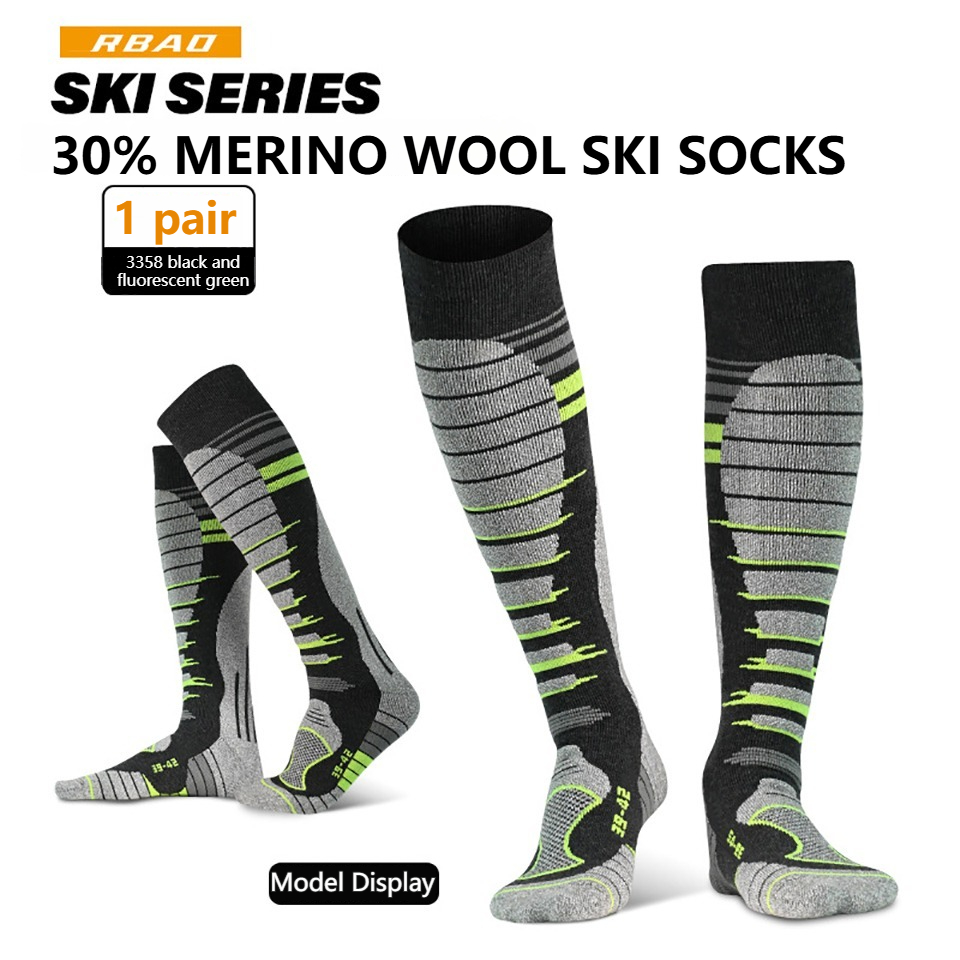 GTUBIKE Merino Wool Ski Socks, - Thermal Sock Wool avis et prix