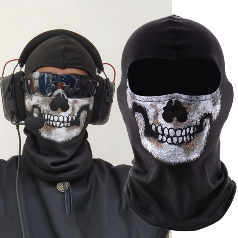 Game COD Ghost Skull Cosplay S - Balaclava Ski Mask avis et prix