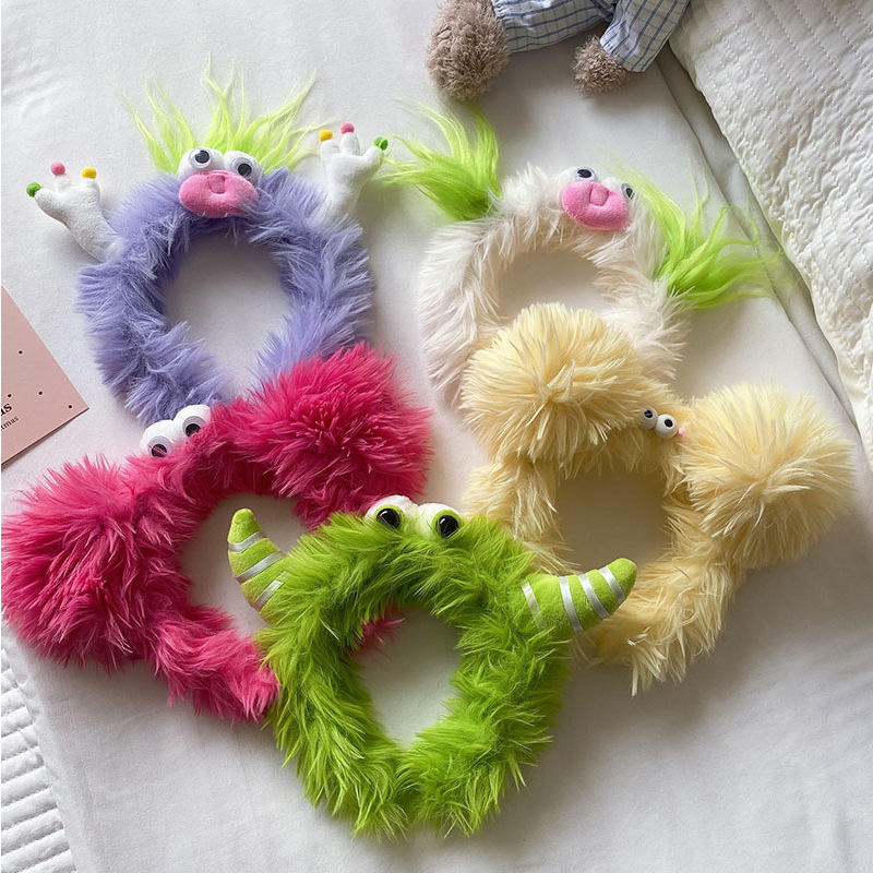 Funny Plush Headbands For Wome - Winter Headband Fleece avis et prix