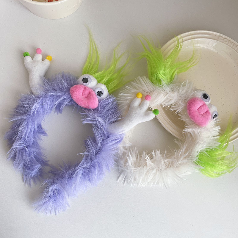 Funny Plush Headbands For Wome - Winter Headband Fleece avis et prix