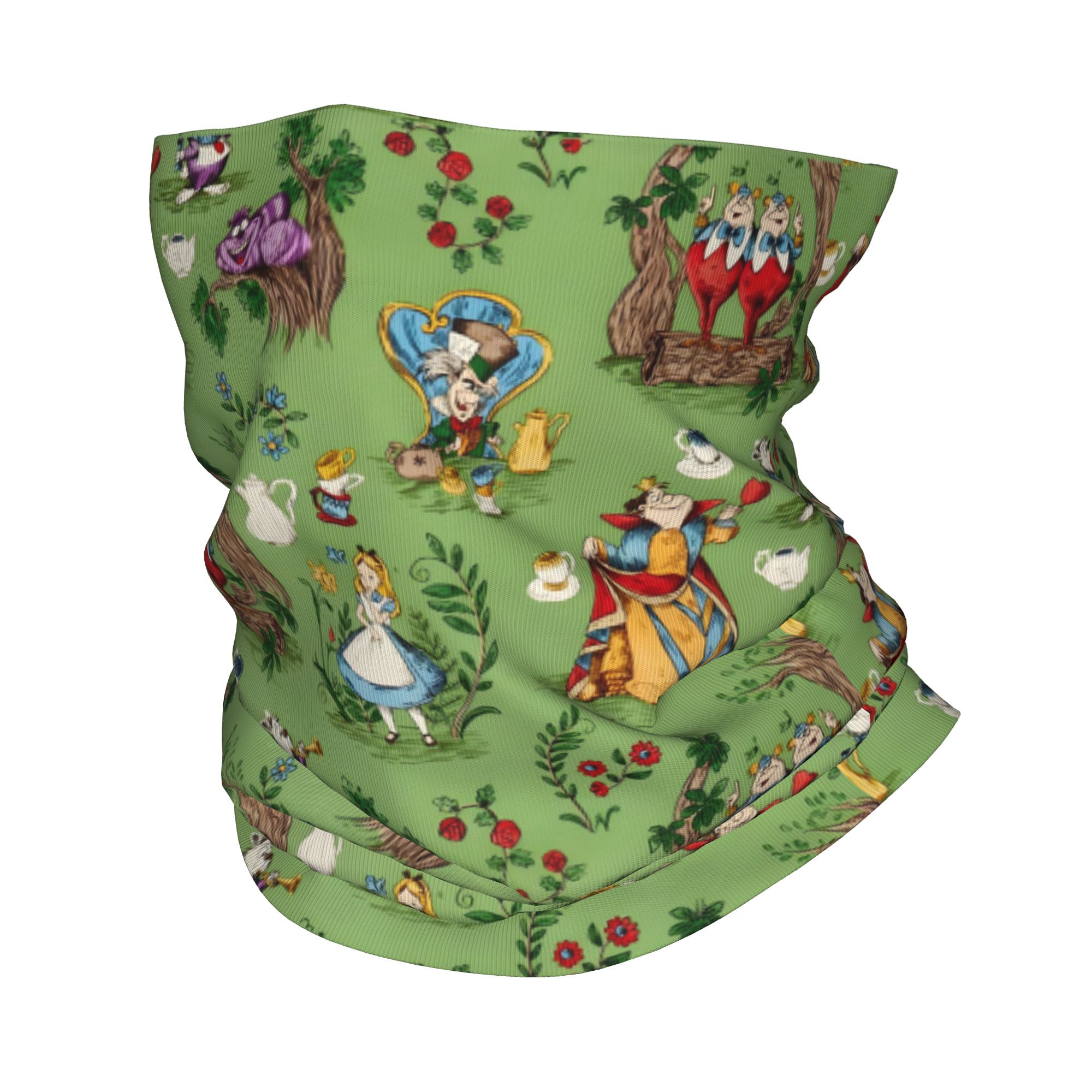 Custom A-Alice in W-Wonderland - Neck Gaiter Fleece avis et prix