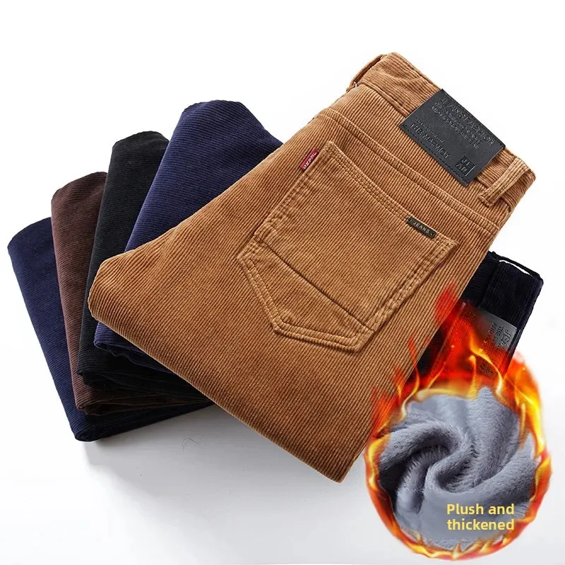 Thickened Fleece Lined Corduro - Corduroy Pant Warm avis et prix