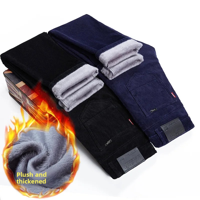 Thickened Fleece Lined Corduro - Corduroy Pant Warm avis et prix