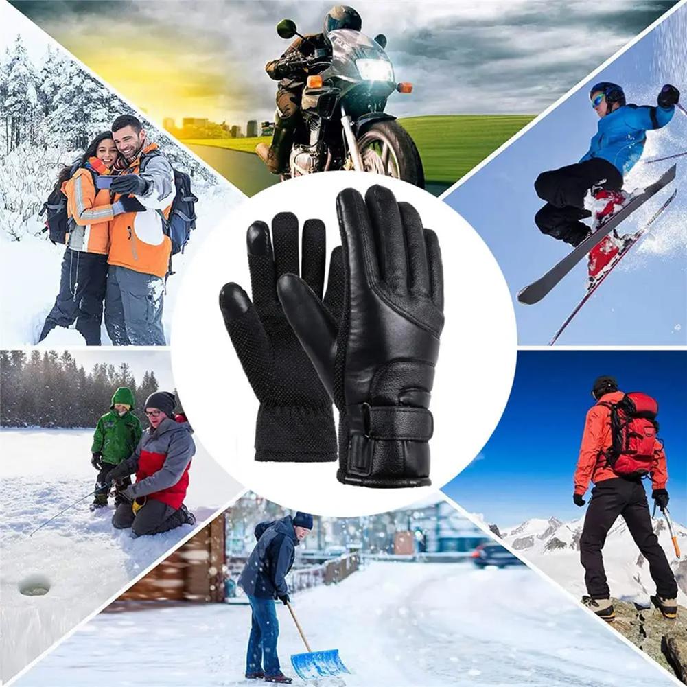 1 Pair USB Heating Gloves Rech - Touch Screen Gloves avis et prix