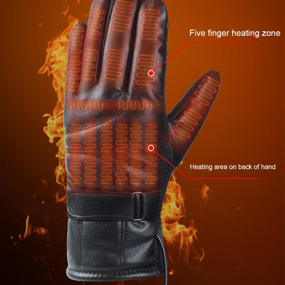1 Pair USB Heating Gloves Rech - Touch Screen Gloves avis et prix