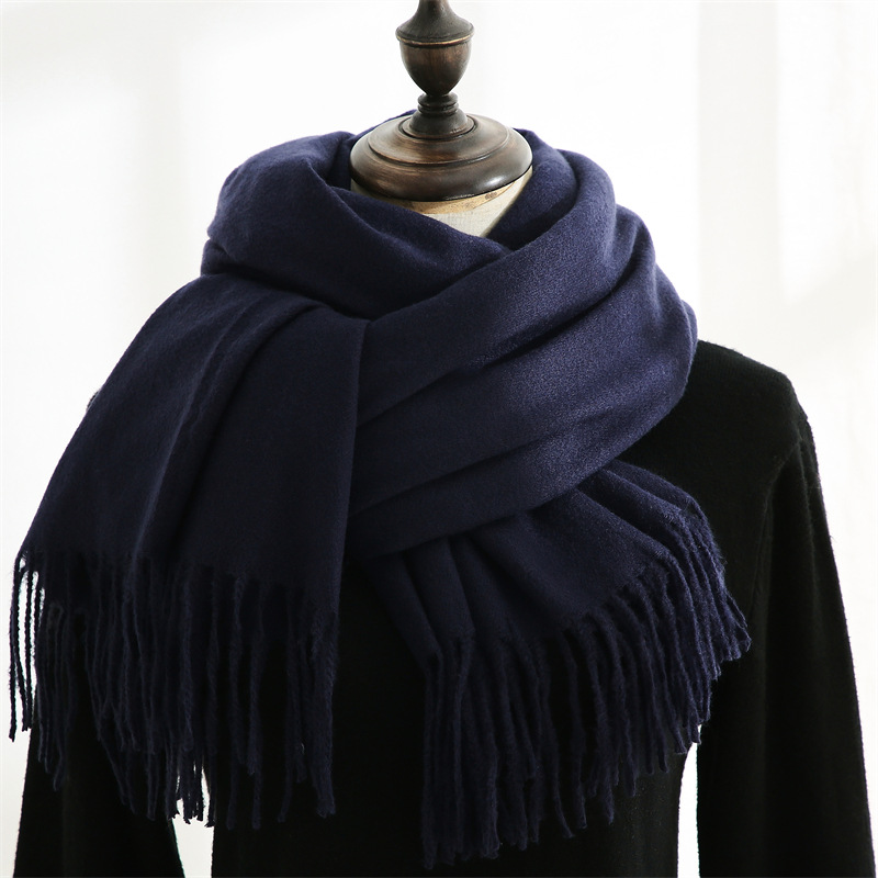 Fashion Scarf Man Winter Warm  - Wool Scarf Men avis et prix