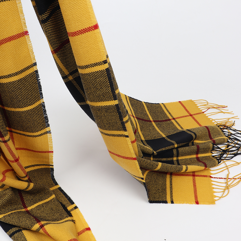 2022 winter men plaid scarf ca - Wool Scarf Men avis et prix