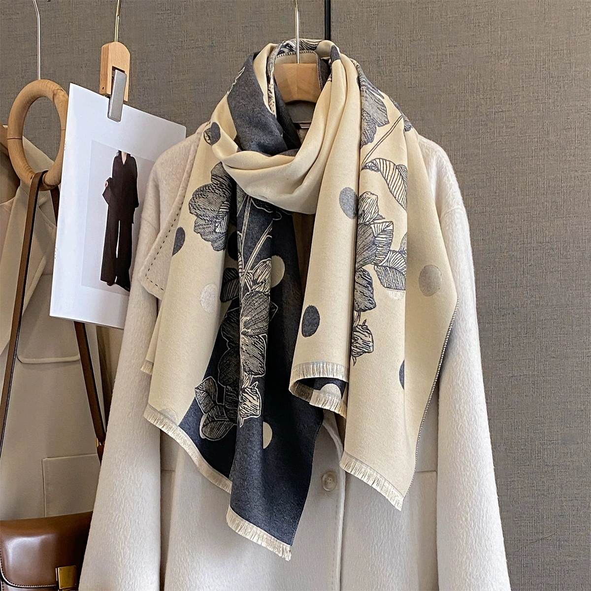 2025 Women Thicken Luxury Wint - Cashmere Pashmina Wrap avis et prix