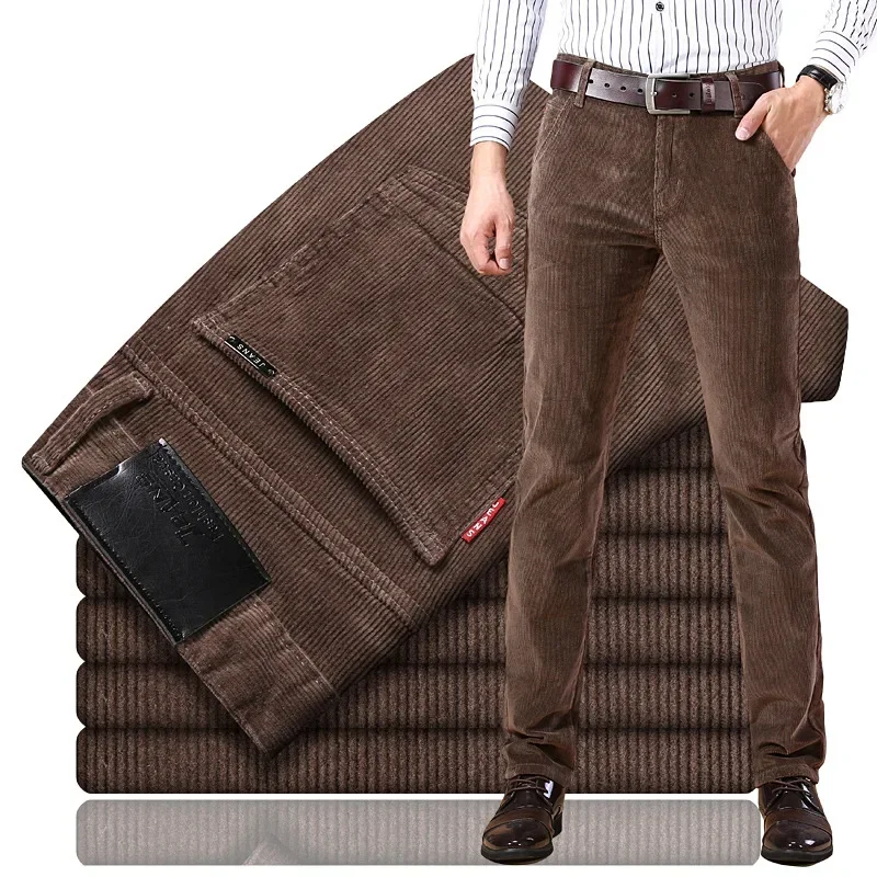 2025 Spring Autumn Men's Cordu - Corduroy Pant Warm avis et prix