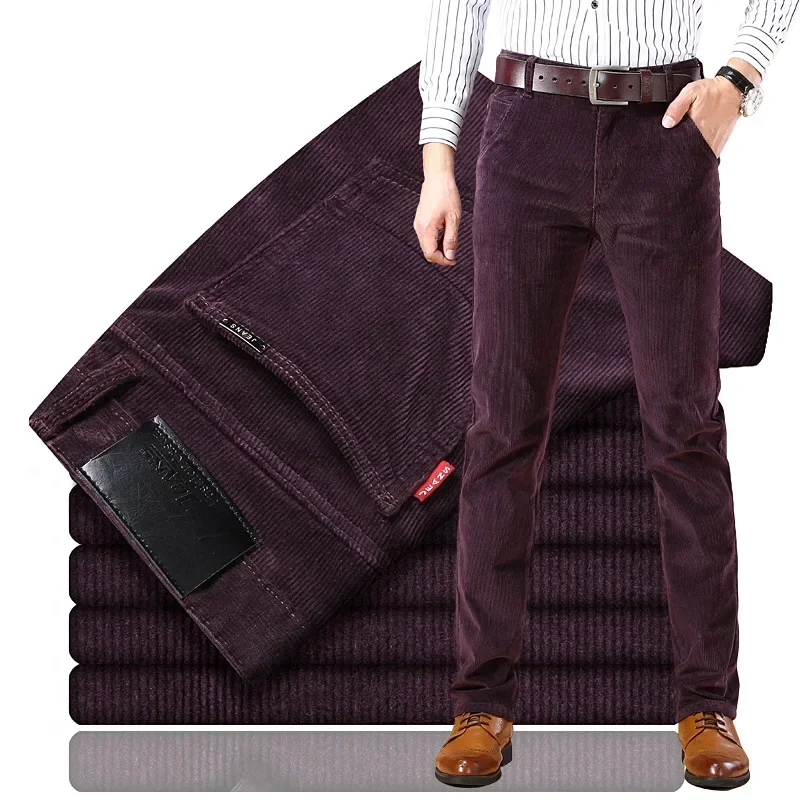 2025 Spring Autumn Men's Cordu - Corduroy Pant Warm avis et prix